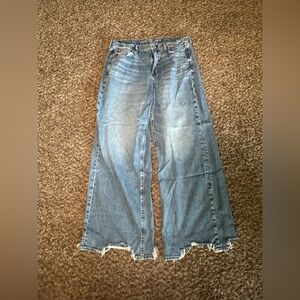 American Eagle wide leg jeans